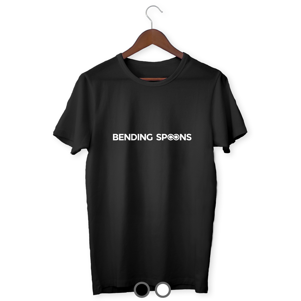 Bending Spoons Classic: Logotype White